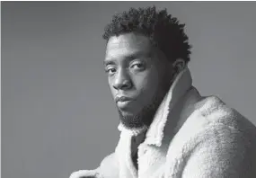  ?? VICTORIA WILL/INVISION 2018 ?? During his acting career, Chadwick Boseman played men of public life and private pain. Boseman died Friday at age 43 after a four-year battle with colon career.