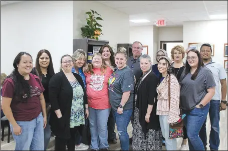  ?? Daniel Bereznicki/McDonald County Press ?? Here are the faces of the McDonald County Health Department. Kayla Langford, assistant director for the department, says, “We’re trying to create a healthier, happier community in all aspects.”