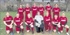  ?? ?? Faversham Strike Force Women ended their season with defeat