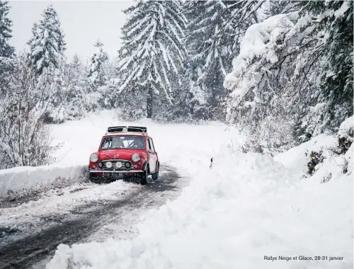  ??  ?? Rallye Neige et Glace, 28-31 janvier