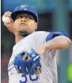  ?? LM OTERO/AP FILE ?? Kansas City Royals pitcher Yordano Ventura, 25, was killed in a car crash Sunday in the Dominican Republic.