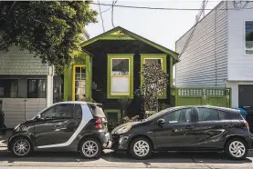  ?? Photos by Stephen Lam / The Chronicle ?? 673 MOULTRIE ST.: This refugee cottage is a visible reminder of San Francisco’s defining trauma — the 1906 earthquake and fires.