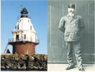  ?? Versageek / Wikimedia Commons, U.S. Lighthouse Society Archive ?? Above, The Penfield Reef Lighthouse in Long Island Sound off of Fairfield. Nils Nilson was assistant lighthouse keeper of the Southwest Ledge Light in New Haven in 1907 and 1908.