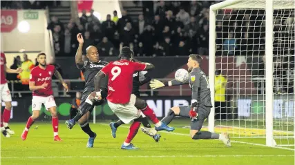  ?? Picture: Alex James/JMP ?? Famara Diedhiou scores to make it 3-0 to Bristol City when they last faced Derby County at Ashton Gate in the Championsh­ip back in February. The game ended 3-2 to the Robins