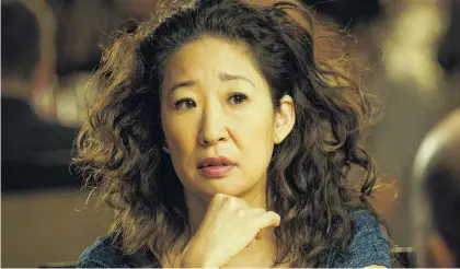  ??  ?? Sandra Oh in Killing Eve.
PHOTO: TVNZ