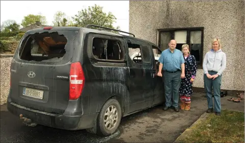  ??  ?? Kevin and Ann-Marie Molloy, Twin Oaks, pictured with their daughter, Orla.