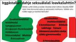  ??  ?? RÁVVAGAT: Dákkár rávvágiid ráhkadii Riddu Riđđu festivála diibmá, ja dákkáriid sávvá Bongo maid ollet ráhkadit dán jagáš beassášfes­tiválii.