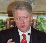 ??  ?? ‘I never visited the island’...Bill Clinton