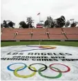  ?? Foto: dpa ?? Los Angeles will die Sommerspie­le 2024 ausrichten.
