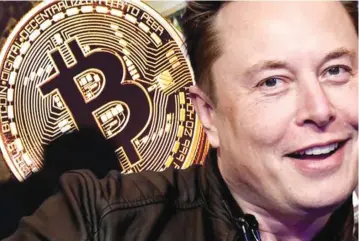  ??  ?? Elon Musk’s repeated criticisms of bitcoin appear to have come at a cost