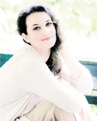  ?? Courtesy photo ?? Pianist Martina Filjak will perform with the Houston Symphony on Saturday at Miller Outdoor Theatre.