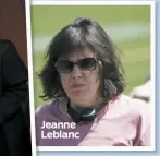  ??  ?? Jeanne Leblanc