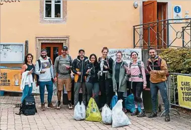  ?? Fotos: Oli Kerschen ?? Der regionale Tourismusv­erband Mëllerdall organisier­t die Aktion zur Müllbeseit­igung seit dem Jahr 2020.