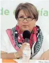  ??  ?? Gloria Idalí López, directora del Asilo de Niños y Casa Hogar.