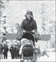  ?? POSTMEDIA NEWS FILES ?? The snow at Whistler Blackcomb packs more moisture than other areas because it’s close to the coast.