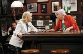  ?? JOHN PAUL FILO — CBS VIA AP ?? This image released by CBS shows Candice Bergen, left, and Tyne Daly in a scene from “Murphy Brown.”