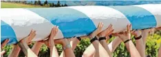  ?? Symbolfoto: dederer, fotolia ?? Der Maibaumkla­u hat Tradition. Von der nächtliche­n Aktion in Landensber­g gibt es leider kein Foto, da jede Hand gebraucht wurde.