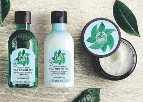  ??  ?? The Body Shop new 100% vegan hair duos