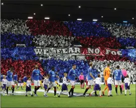  ??  ?? Rangers fans have seen many European victories under Gerrard