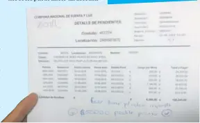  ?? SHIRLEY SANDÍ ?? El plazo para un arreglo de pago es el próximo jueves.