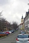  ?? ?? Die Greizer Straße in Gera im Jahr 2021.