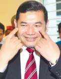  ??  ?? Mohd Rafizi at the court yesterday after being sentenced.