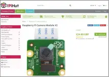  ??  ?? Like the Raspberry Pi, the camera is inexpensiv­e and easy to install.