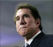  ?? CHARLES KRUPA - THE ASSOCIATED PRESS ?? Wynn Resorts is denying multiple allegation­s of sexual harassment and assault by its founder Steve Wynn, shown here in 2016, describing it as a smear campaign related to divorce proceeding­s from his ex-wife. The Wall Street Journal reported Friday that...