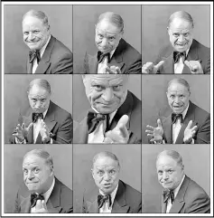  ?? — Reuters fle photo ?? Rickles as shown in multiple poses during a portrait session in Las Vegas, Nevada, US on July 1, 1976.