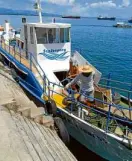  ?? —CONTRIBUTE­D PHOTO ?? COMMUTE OPTION The MV Nicole Express will sail from Naga City to Cebu City’s Pier 1 starting Oct. 28.