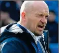  ?? ?? LESSONS LEARNED: Scotland coach Gregor Townsend