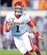  ?? [SARAH PHIPPS/ THE OKLAHOMAN] ?? Former Oklahoma quarterbac­k Jalen Hurts might see some playing time in certain packages for the Philadelph­ia Eagles.