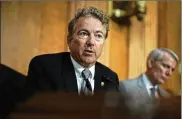  ?? ALEX WONG / GETTY IMAGES ?? Sen. Rand Paul, R-Kentucky, shown last month, is leading a legislativ­e delegation in Russia this week. “I invited the Russian Federation to send a delegation to the Capitol, and they have agreed to take this important next step,” Paul said in a statement.