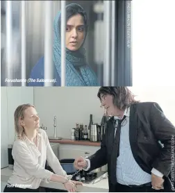  ??  ?? Forushande (The Salesman). Toni Erdmann.