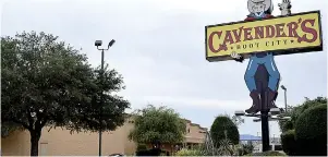  ?? ?? Cavender’s Boot City