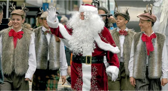  ?? PHOTO: MONIQUE FORD/FAIRFAX NZ ?? Last year’s A Very Welly Christmas was hailed a success by organiser but retailers say people did not shop during the two-day festivitie­s.