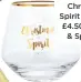  ??  ?? Christmas Spirit tumbler, £4.50, Marks &amp; Spencer