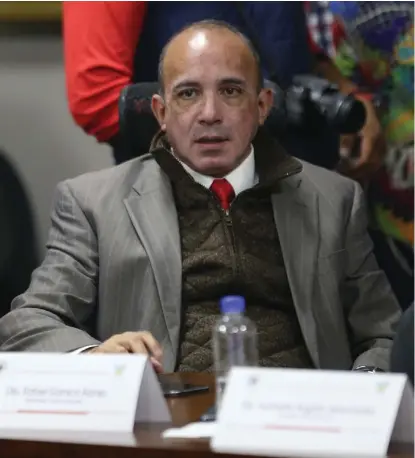  ?? JORGE SÁNCHEZ ?? Rafael Garnica Alonso, diputado por Morena.