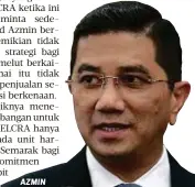  ??  ?? AZMIN