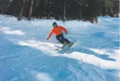  ??  ?? Aspen Skiing’s Mike Kaplan, pictured on Aspen Highlands last month, and his company have taken a stand on some of the nation’s most divisive topics, from immigratio­n and climate change to the rights of the LGBTQ community.