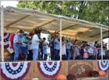  ??  ?? Lyons Fiddle Festival in Lyons on Sept. 16 is a full day of music including on-stage fiddle competitio­n, jamming in the park and Fiddlemani­a.