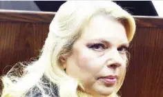  ??  ?? Sara Netanyahu signed the plea deal last week and has been ordered to pay a fine