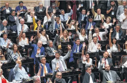  ?? NA ?? SOBRE EL dictamen de enero, se propondrán y votarán cambios en base al borrador que el Gobierno hizo llegar a los bloques.