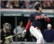  ?? ASSOCIATED PRESS FILE ?? The Indians’ Michael Brantley has missed large parts of the past two seasons.