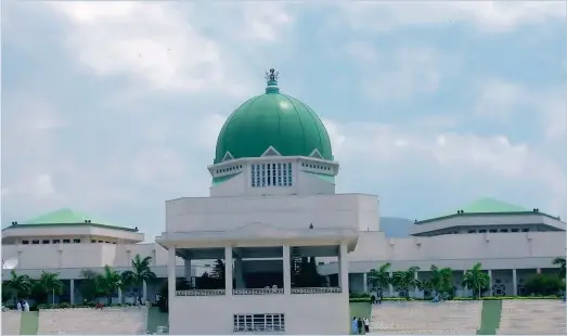  ??  ?? A view of Nigeria’s National Assembly complex, Abuja