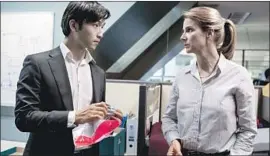  ?? Daniel Asher Smith Sundance Now ?? RACHEL GRIFFITHS is a rule-bending Sydney police detective who’s not happy to have a new partner (Yoson An ) in “Dead Lucky,” streaming on Sundance Now.