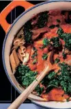  ?? Washington Post LISA CHERKASKY The ?? PENNE with vodka sauce and spinach can be cooked on the stove or baked. | REY LOPEZ, styling