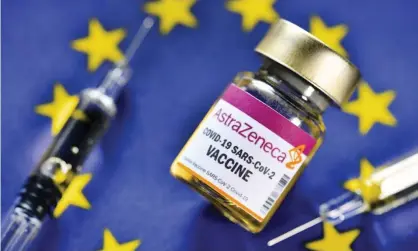  ?? Photograph: Action Press/Rex/Shuttersto­ck ?? There has been huge controvers­y over the production of the vaccine for Europe.