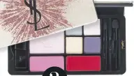  ??  ?? Cette palette a la taille d’un smartphone et contient tout ce qu’il faut pour s’offrir une beauté éclair. Pas d’erreur possible, tout a été étudié pour se coordonner : 1 blush rose poupée + 4 fards, de l’argent à l’or rose, en eye-liner ou en balayage...