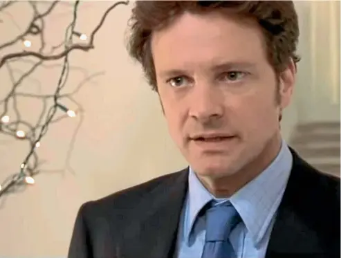  ??  ?? Mark Darcy, played by Colin Firth, told Bridget Jones (Renee Zellweger) he likes her ‘‘just as you are’’. It’s some of the best advice I’ve ever been given.